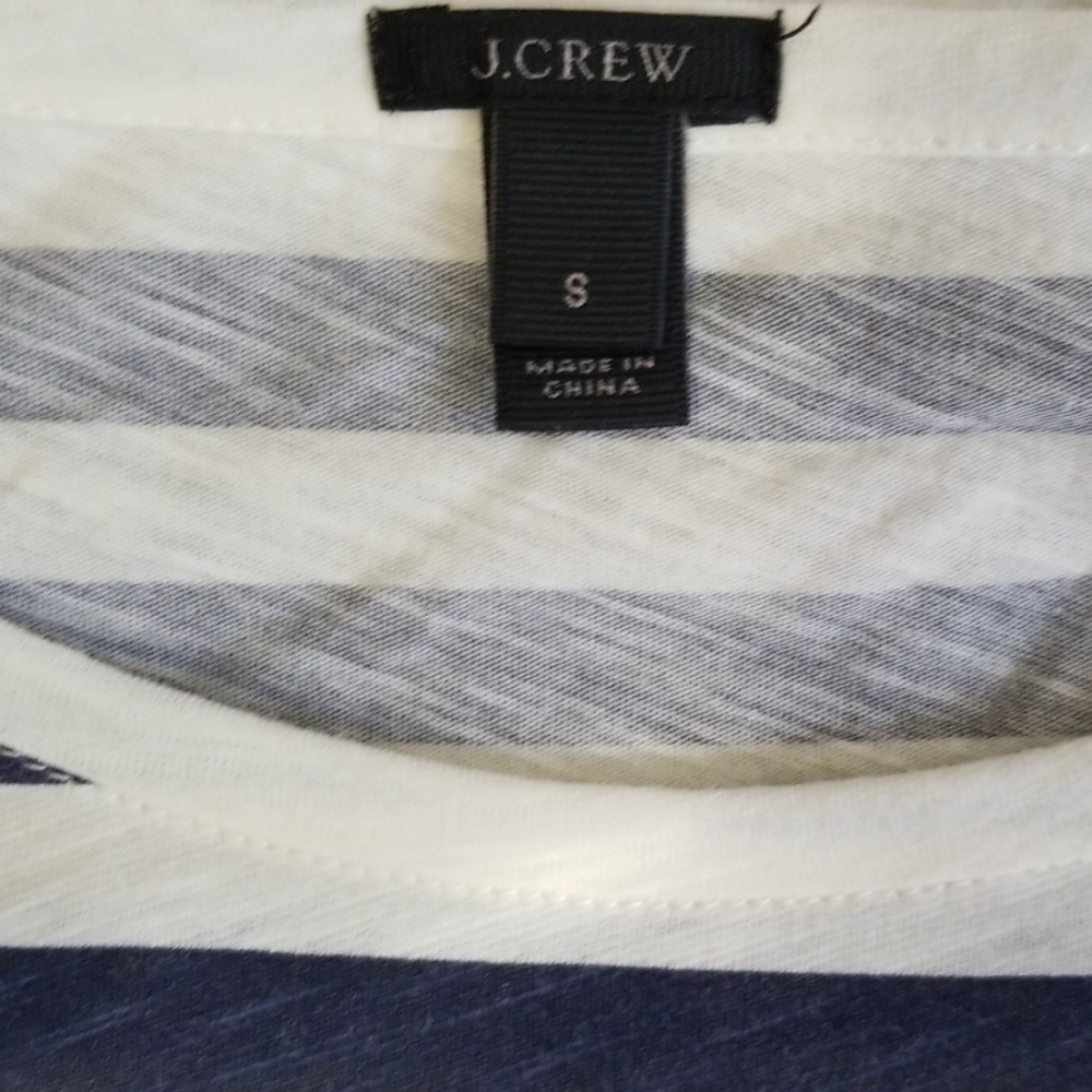 J.Crew striped short sleeves tee shirt. Size S - Picture 5 of 8
